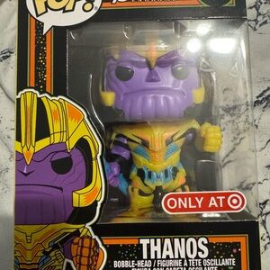 Funko Pop Thanos Bobble-Head with Purple and Gold